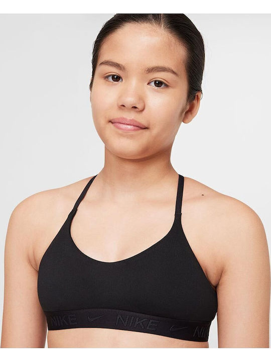 Nike Indy Kids' Bralette Dri-Fit Black