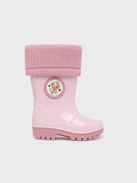 Mayoral Kids Wellies Pink