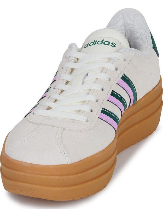 VL Court Bold Damen Flatforms Sneakers Beiges JI1788