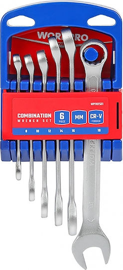 German Polygon Wrench Set 6pcs Wp202501 Workpro Profi Case