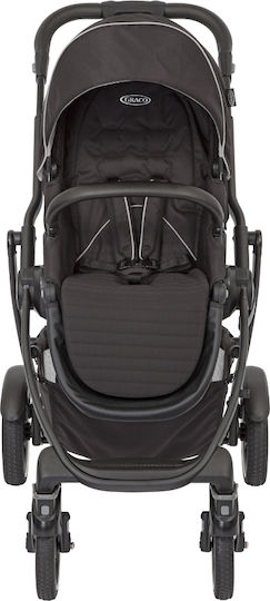 Graco Evo XT Reglabil Cărucior pentru Bebeluși Potrivit pentru Nou-născut Negru 13.22kg