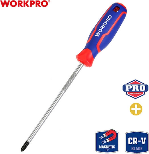 WorkPro Μαγνητικό Κατσαβίδι Καστάνιας