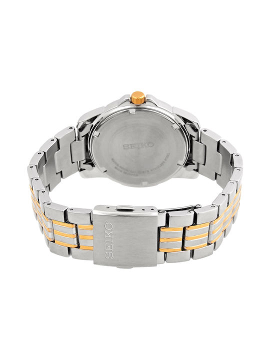 Seiko Essentials Ρολόι Μπαταρίας με Μεταλλικό Μπρασελέ Seiko Essentials Ρολόι Μπαταρίας με Μεταλλικό Μπρασελέ