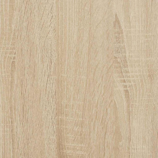 Wall Living Room Cabinet Made of Particle Board Brown 30x30x41cm