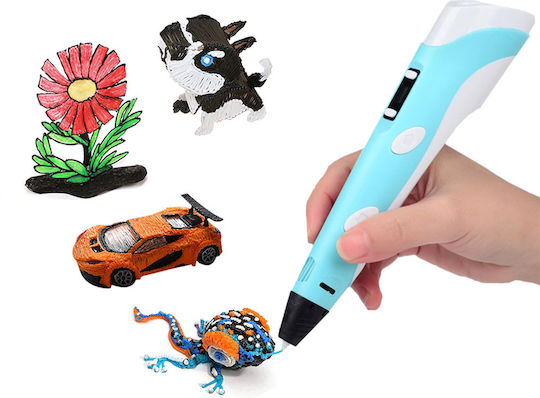 Jokomisiada 3D-Stift Magic Pen 3d & Refills Pink