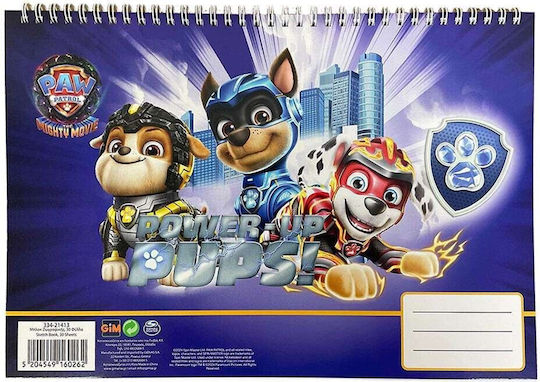 Gim Drawing Pad A4 30 Sheets Paw Patrol 334-21413