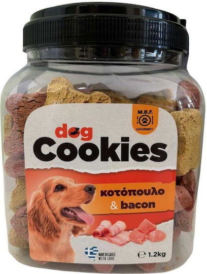 STAC Lazy Dog Μπισκότο Σκύλου με Κοτόπουλο και Μπέικον 1.2kg