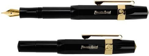 Kaweco CLASSIC Sport Fountain Pen Fine Black Plastic With Black Ink