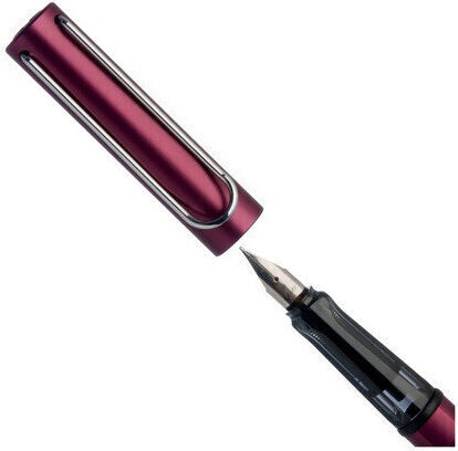 Lamy AL-star Writing Pen Medium Purple made of Aluminum with Blue Ink