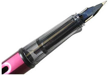 Lamy AL-star Writing Pen Medium Purple made of Aluminum with Blue Ink