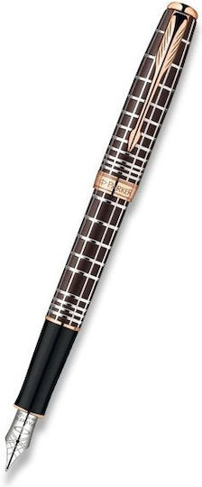 Parker Sonnet Rubber PGT Писалка за Писане Кафяв