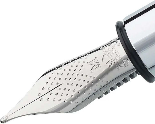 Faber-Castell Ambition Stilou Medium Negru cu Cerneală Neagră 148140M