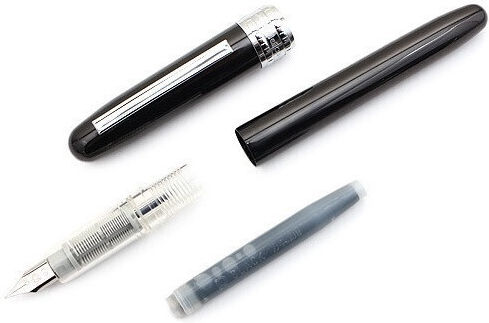 Platinum Plaisir Black Fountain Pen Pgb-1000 4977114110238 Nibs Fine