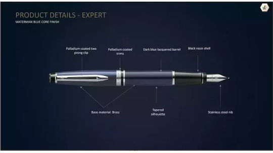 W Expert24 Blue Ct Fpen M
