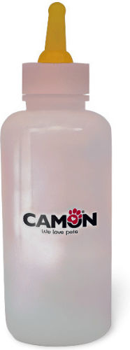 Camon Μπουκάλι Νερού για Σκύλο & Γάτα 115ml σε Λευκό Χρώμα