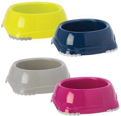 Moderna Smarty Plastic Bowl Food & Water for Dog 350ml in Pink Color klm101328 6102PIN 1pcs