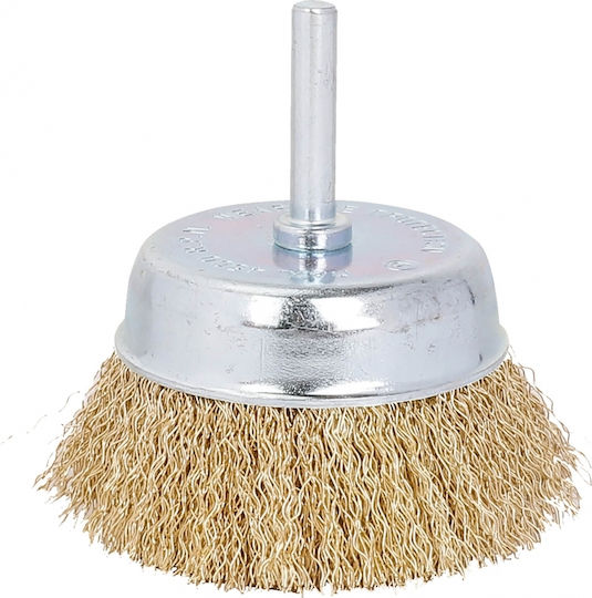 Perie sârmă tip cupă pentru bormașină 50mm Wp407003 Workpro Card