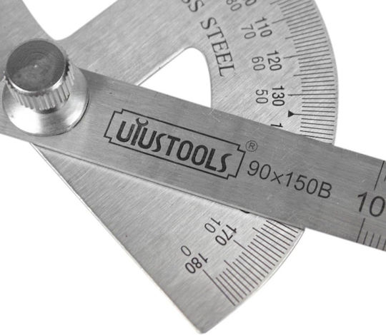 UYUS TOOLS Protractor Metallic 1.4cm