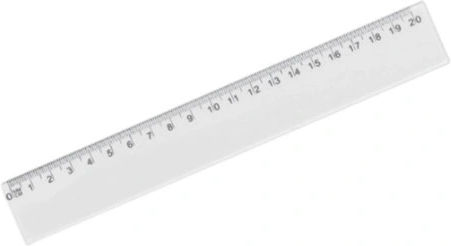 Plastic Ruler 20 Cm Grand