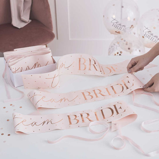 Ginger Ray "team Bride" Κορδέλα Party με Θέμα "Γάμος" HN-807