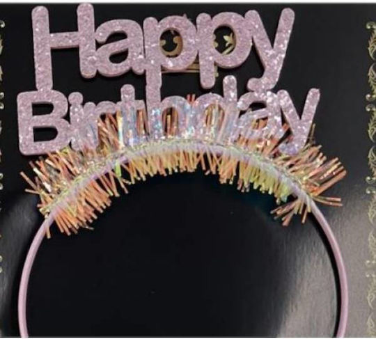 Maskarata Happy Party Headband with Theme "Happy Birthday" 042371
