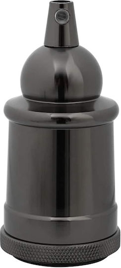 vidaXL Prelungitor Dulie pentru Dulie E27 în culoarea Negru Set 2buc 4106543