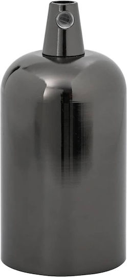 vidaXL Steckdosenverlängerung für Steckdose E27 in Schwarz Farbe Set 2Stück 4106533