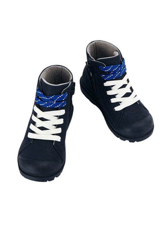 Mayoral Kids Boots with Zipper Blue