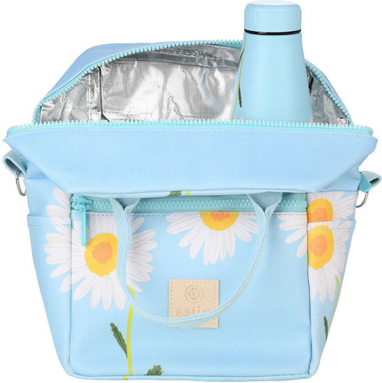 Estia Insulated Bag Handbag Save the Aegean 7 liters Dreamy Sky
