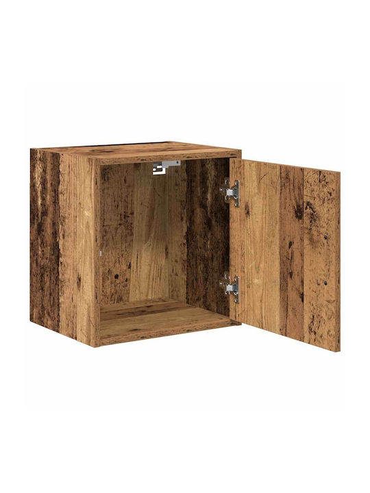Wall Living Room Cabinet made of Particle Board Brown 40x30x41cm