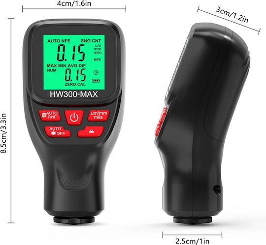 Digital Coating Thickness Gauge HW300-MAX