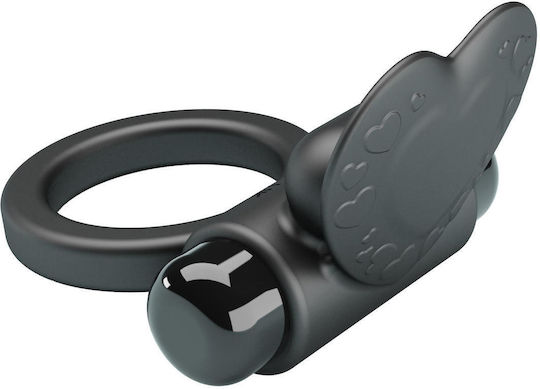 Pretty Love Vibrant Penis Ring Debonaire Black 10 Vibration Functions