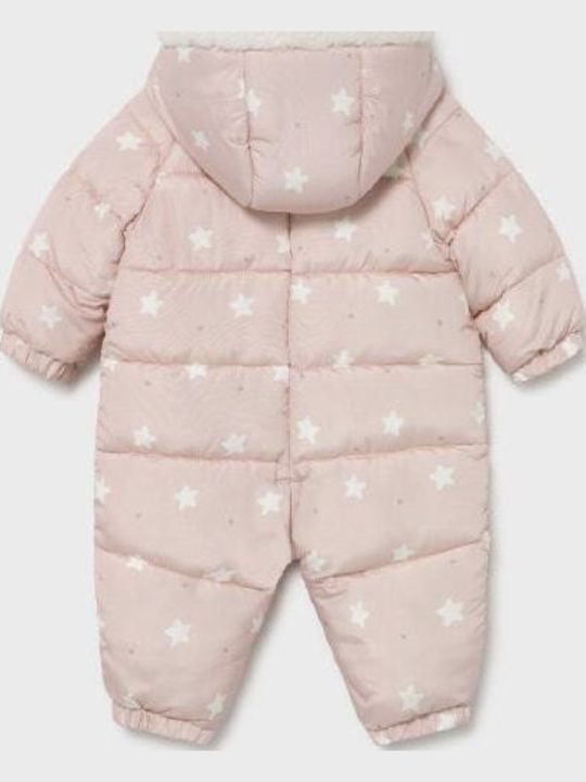 Mayoral Ecofriends Baby Bodysuit for Going Out Long-Sleeved Pink