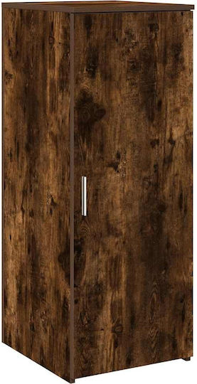 Vidaxl Storage Cabinet Smoked Oak Engineered Wood Smoked Oak 859037