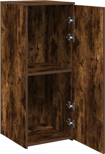 Vidaxl Storage Cabinet Smoked Oak Engineered Wood Smoked Oak 859037