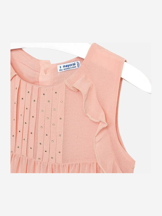 Kinderbluse Ärmellos Rosa