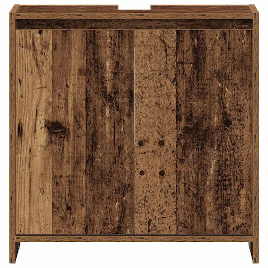 vidaXL Countertop without Sink L60xW33xH60cm Coffee