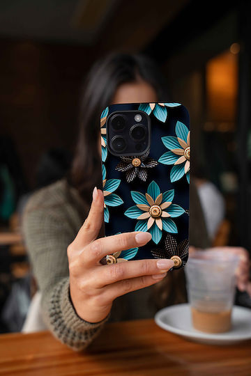 Sonique 3D Flower Series Case for Xiaomi Redmi 9c Redmi 10a Light Blue