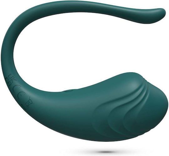 Virgite Klassisch Vibrator mit Fernbedienung Grün