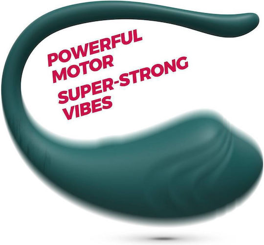Virgite Klassisch Vibrator mit Fernbedienung Grün
