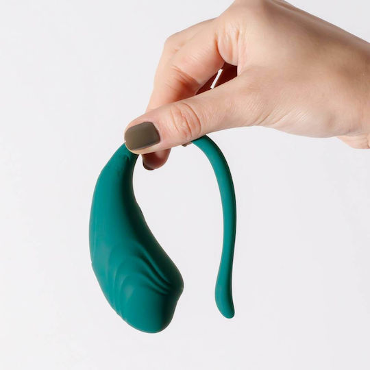 Virgite Klassisch Vibrator mit Fernbedienung Grün