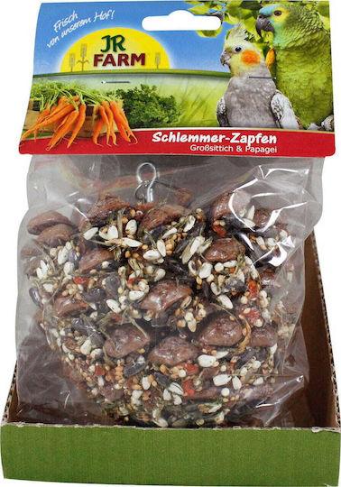Jr Farm Giant Pine Cone Gourmets Delicious Snack All Large Parrots 195 G