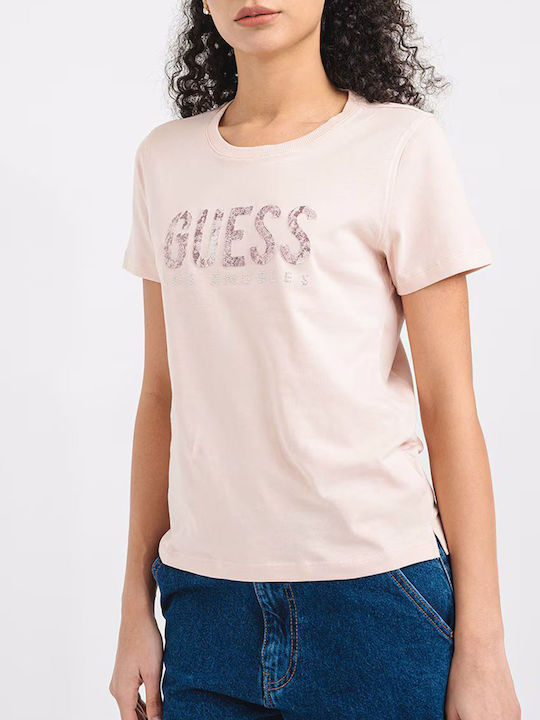 Guess T-Shirt Light Pink W5RI19I3Z14-A61L