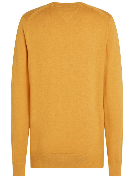 Tommy Hilfiger Organic Long Sleeve Sweater Yellow