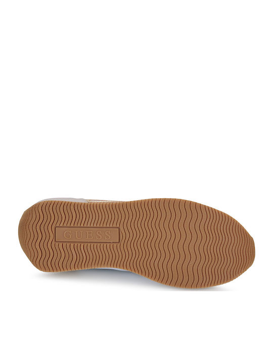 Damen Sneakers Brown- White- Beige