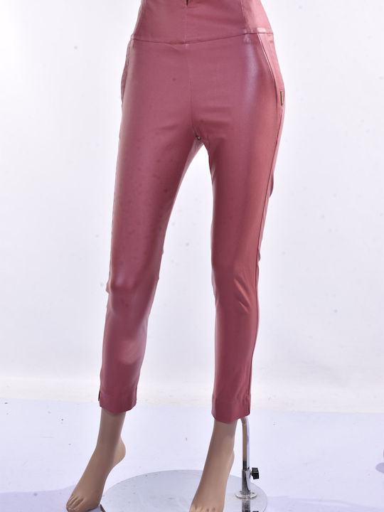 Le Vertige Women's Fabric Trousers Pink