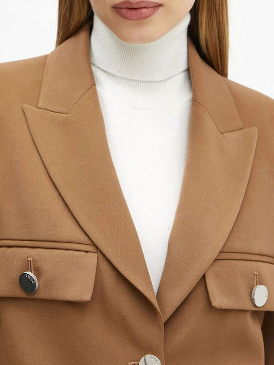 Liu Jo Women's Blazer Brown