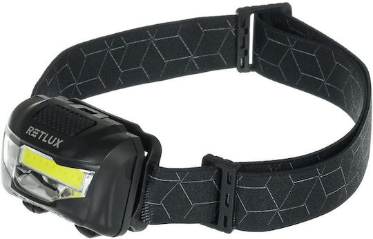 Retlux Φακός Κεφαλής LED IP44 με Μέγιστη Φωτεινότητα 120lm