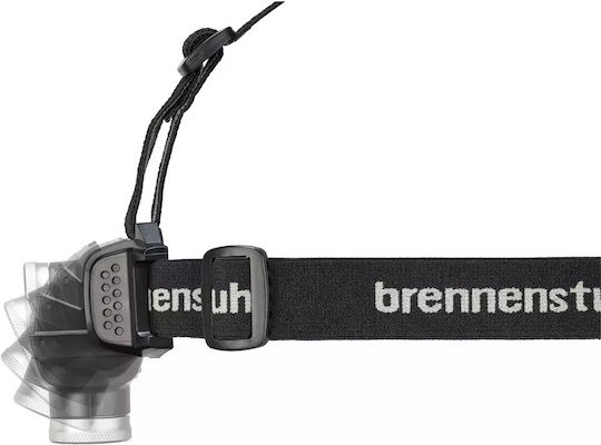 Brennenstuhl Rechargeable Headlamp LED IP44 with Maximum Brightness 250lm Black