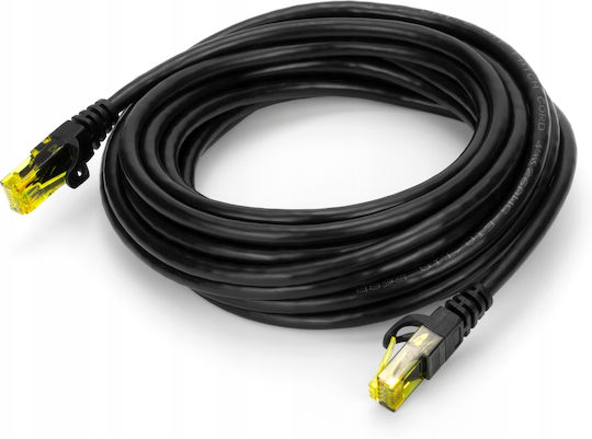 Montis U/UTP Cat.6 (Gigabit) Καλώδιο Δικτύου Ethernet εξωτερικού χώρου 30m Μαύρο